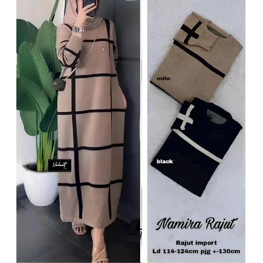 SWEET KNIT // RATUVA KNIT Maxy Original NuraByHana // NAMIRA RAJUT MAXY By VALENT