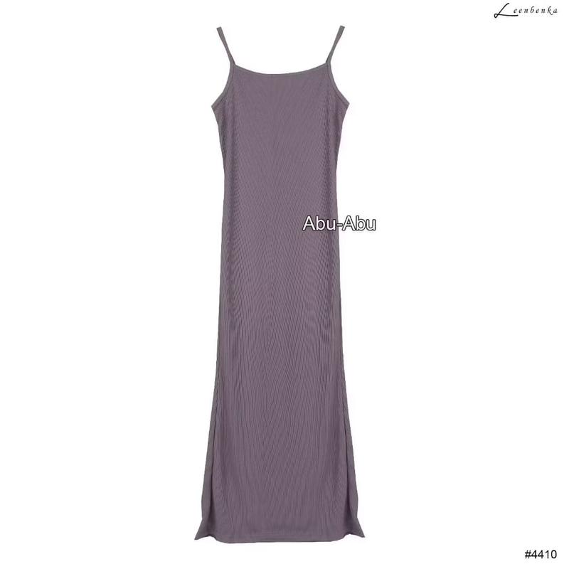 (PROMO) Long Dress Maxi Panjang | Dress Tanktop Maxi Bahan Spandek | Tanktop Kekinian 8