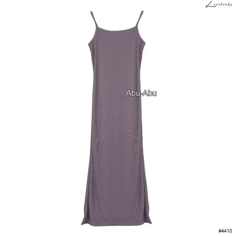 (PROMO) Long Dress Maxi Panjang | Dress Tanktop Maxi Bahan Spandek | Tanktop Kekinian 7
