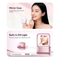 Gambar KIIP DTH27 OWS Open Ear Clip On Wearable Stereo Headset Bluetooth 6.0 TWS Wireless Earbuds Mirror Case Kaca - PINK dari Queen-id Kab. Tangerang 3 Tokopedia