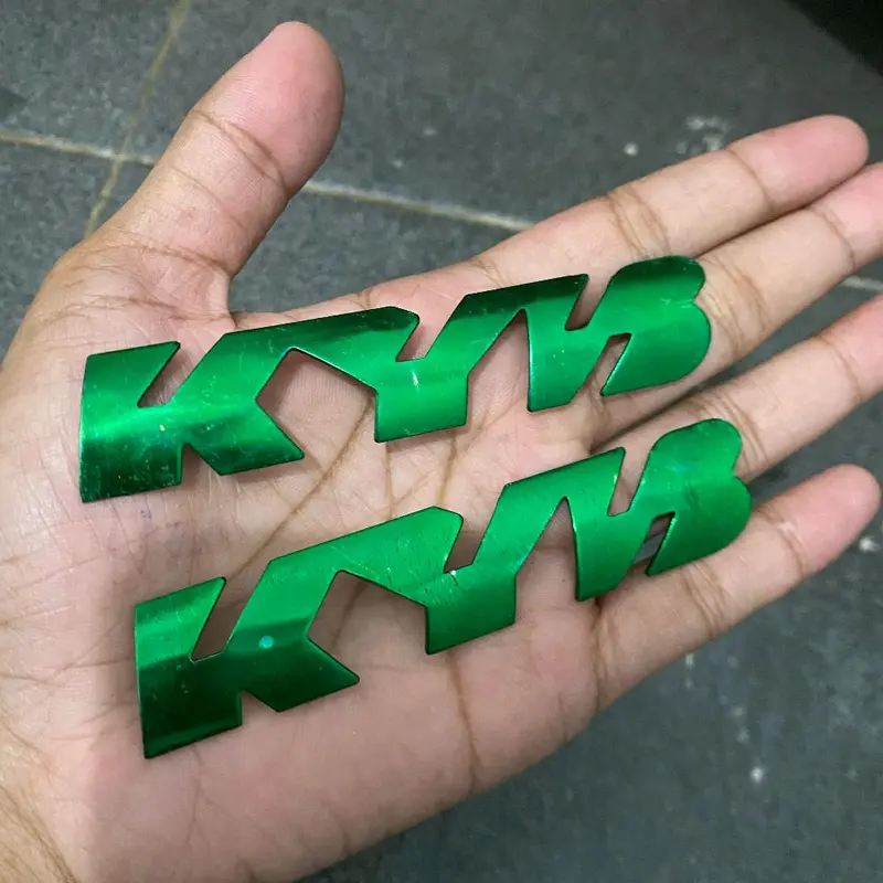emblem botem kyb warna ijo - kuning - punk - silver- merah - biru 0