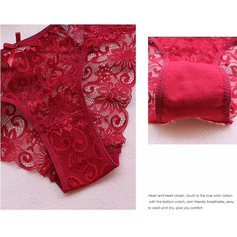 Celana Dalam Wanita jumbo G String renda lembut C1250 3