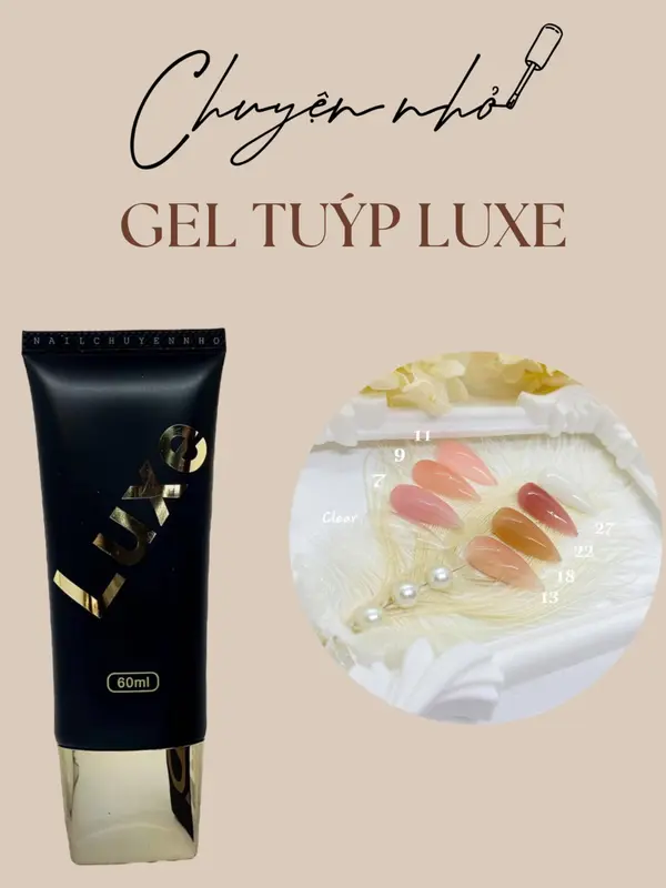 Gel Tuýp Nail Chuyện Nhỏ Không Nóng Không Chảy Gel Gôm 0