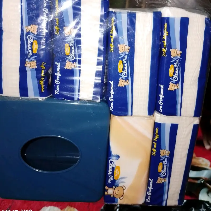 tissue plus wadah isi 5pcs 1