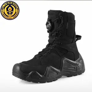 Sepatu Pdl Tali Putar Boots Model Lowa JOURNEY LOGGERMAX Gevechen 8Inc” Hitam Tactical Alvershop_TG