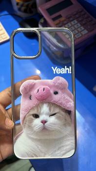 Product Review of Casing Lembut Kucing Lucu Kompatibel Untuk iPhone 13 Pro Max 7Plus XR 15 12 11 14 Pro Max 7 X 8 Plus SE 2020 XS MAX Penutup Pelapis Transparan Anti Guncangan from @**4 0