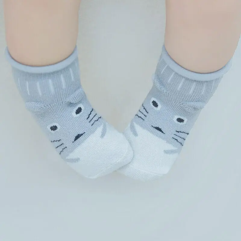 Brownieground Kaos Kaki Pendek Anak Bayi Laki Laki & Perempuan Usia Newborn 0 Sampai 12 Bulan Motif Karakter Polos Kk-8708 3