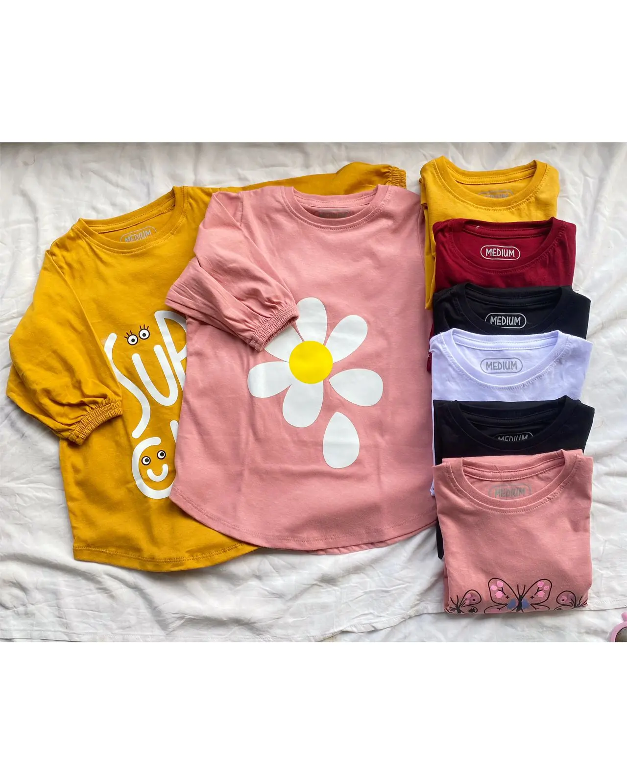 BLOUSE USIA 3-12TH /BAHAN KATUN COMBED 30S