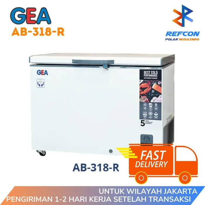 Chest Freezer GEA AB 318 R / AB 318R 318 Liter Freezer Box