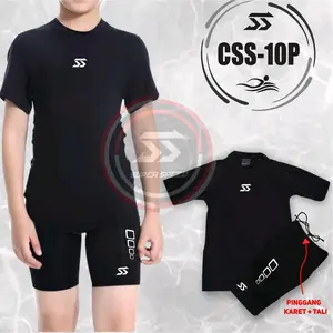 Pakaian renang anak laki laki swimming kids wear blackbaju celana renang baju renang anak hitam