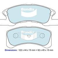 Gambar Bendix Kampas Rem Depan Brake Pad Honda Mobilio - DB1286HD dari Bendix Indonesia Kab. Bekasi 4 Tokopedia