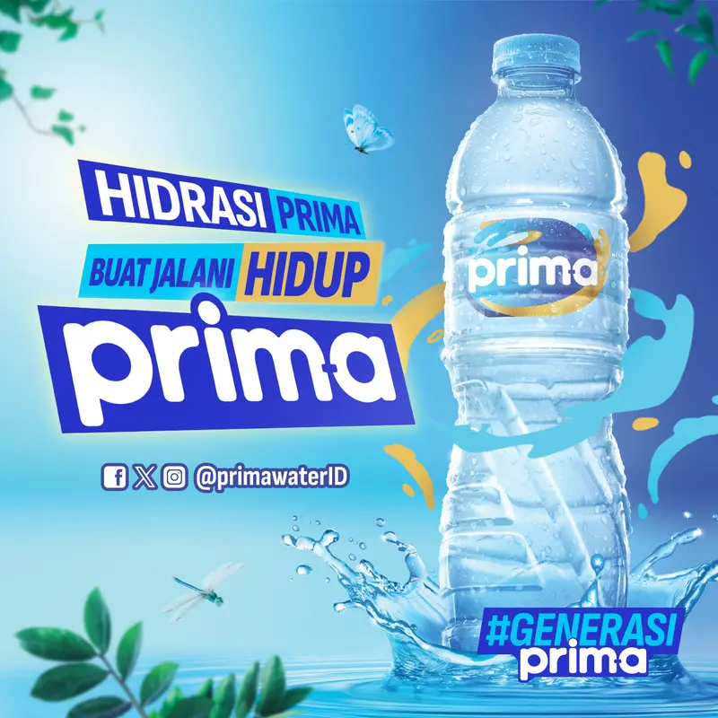 Prim-A Botol Air Mineral 600ml x 24 pcs , 1 karton isi 24 pcs 4