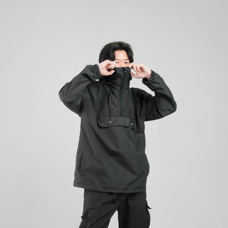 Jaket Cagoule Gorpcore Hawk Water Repellent Anorak Jacket Pria 4