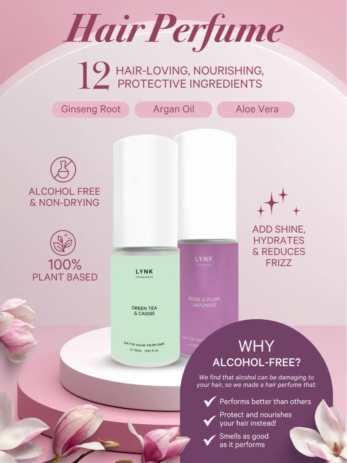 Satin Hair Perfume | Hair Serum