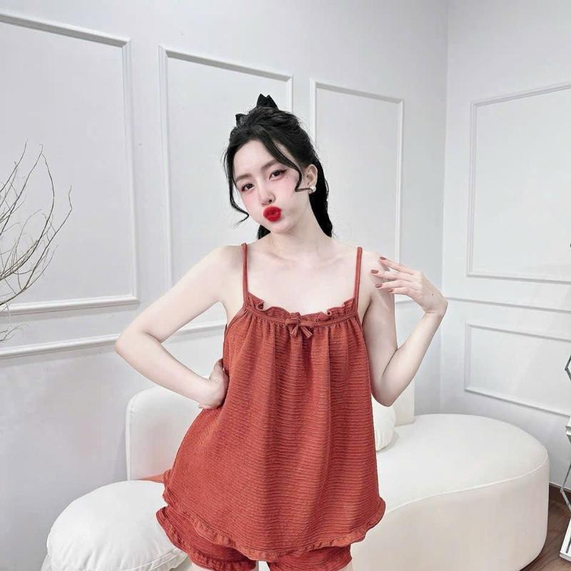[BIGSIZE] Đồ Bộ Ngủ 2 Dây Chất Liệu Xốp Nhật Jerry Home 2