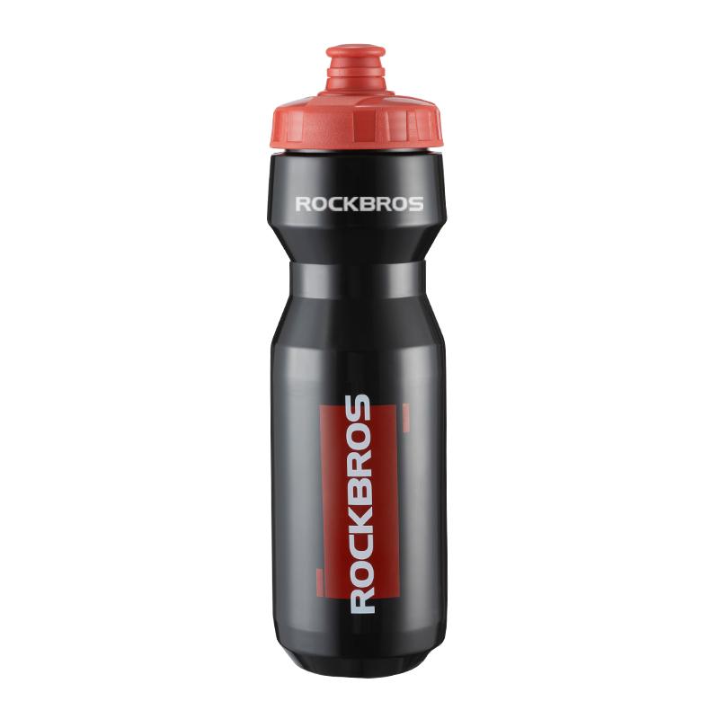 Chai Nước Xe Đạp, ROCKBROS, 750ML, Chất Liệu Nhựa, Cầm Tay, Chai Dung Tích Lớn, Có Nắp Che Bụi, Thích Hợp Cho Các Môn Thể Thao Ngoài Trời Và Cắm Trại