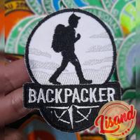Gambar Patch Emblem Bordir Backpacker Indonesia - Backpacker dari Lisand Kota Bogor 2 Tokopedia