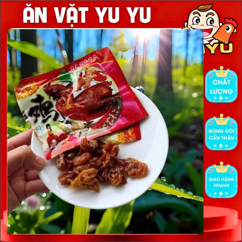  Ăn Vặt Yu Yu - 60 Gói Sỉ Bịch Gà Cay Nội Địa Vị Gà Cay Thơm Ngon Chất Lượng Cao Đóng Gói Cẩn Thận Giao Hàng Nhanh 