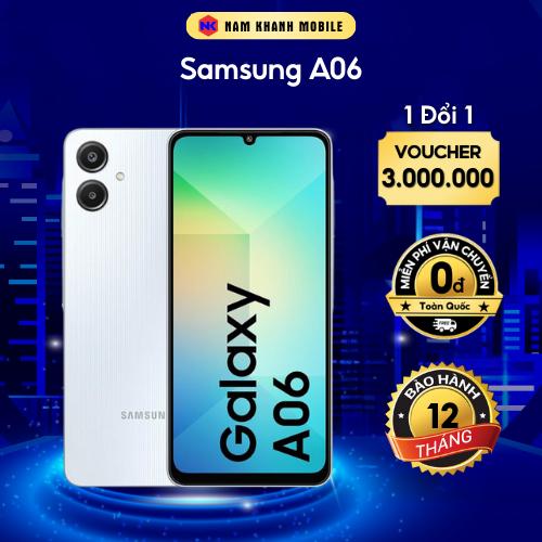  Điện thoại Samsung Galaxy A06  4GB 64GB  - Hàng chính hãng 