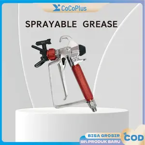 Spraygun Cat Multiusaha - Sistem Semprot Non-Air untuk Painting Mobil/Mebel/Tembok, Desain Ringan dengan Filter Anti Sumbat - Paint Gun Mini Unik