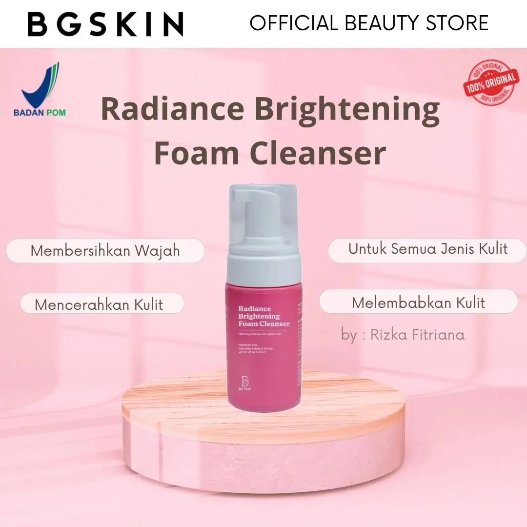 BG SKIN RADIANCE BRIGHTENING FOAM CLEANSER