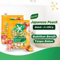 Gambar Rinso Baru Detergen Bubuk Varian Japanese Peach 650g x2 dari Unilever Official Store Kota Tangerang 1 Tokopedia