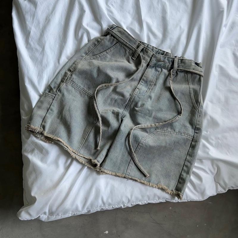 Quần Short Denim premium - THESLICKWAY UNISEX- Local Brand THE SLICK WAY UNISEX