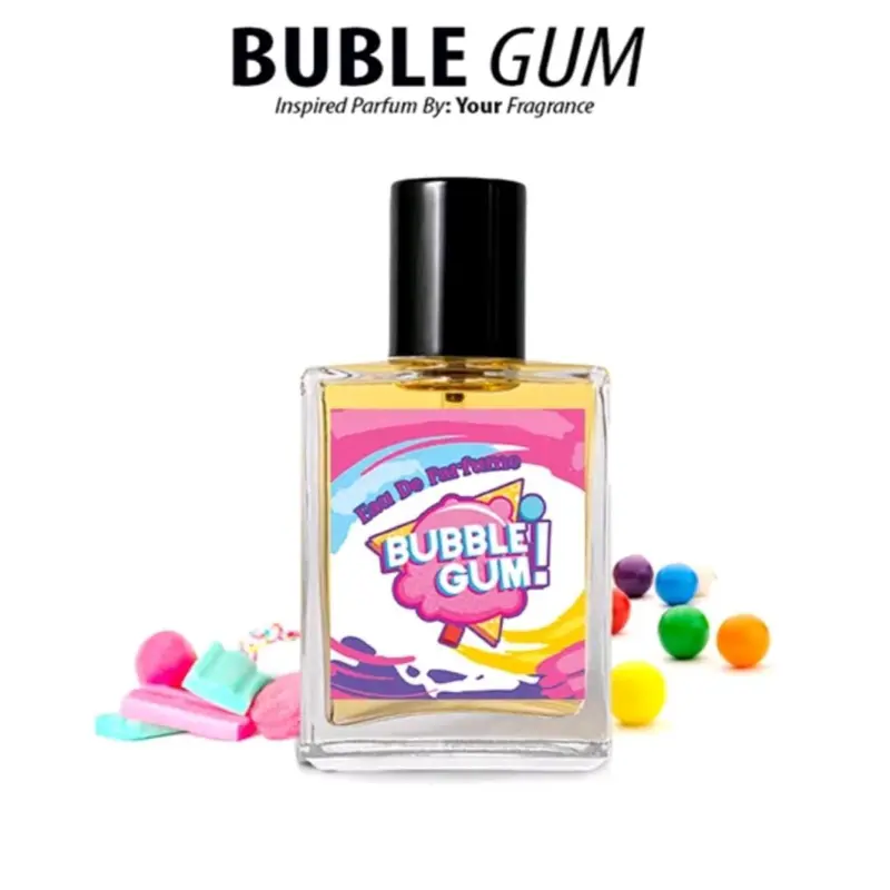 Parfume Buble Gum Aroma Permen Karet Parfume Pria Wanita Wangi Tahan Lama Fresh Manis segar isi 30ml Botol Kualitas Baik - Perfume