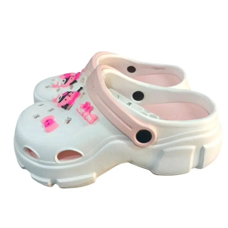 crock baim kuromi sandal sepatu anak perempuan, karet empuk dan ringan elegan dan trendy Fashion Kaki 2