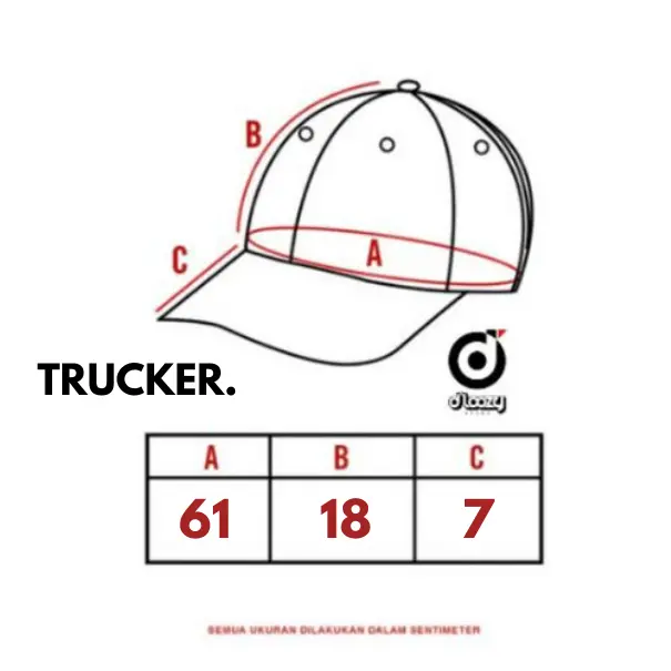 Topi Pria DLOOZY Trucker Hat Hitam Topi Jaring Distro Skaters Proshop Drip on Original 081 7