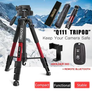 Tripod Kamera DSLR Mirrorless ZOMEI Q111 Professional video pannhead