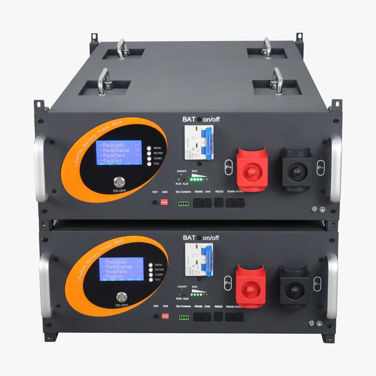 JSD J4U48100 Battery - High Performance LifePO4 Battery 51,2V 100Ah, 5 KWh