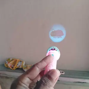 GF Mainan Proyektor Anak Senter Lampu malam 24 Gambar / Flashlight Projector Torch Lamp