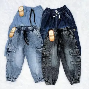 Celana Jeans Joger Cargo Anak 1-10 Tahun Celana Joger Anak Celana Jeans Anak Celana Joger Anak laki laki Celana anak Laki laki Perempuan
