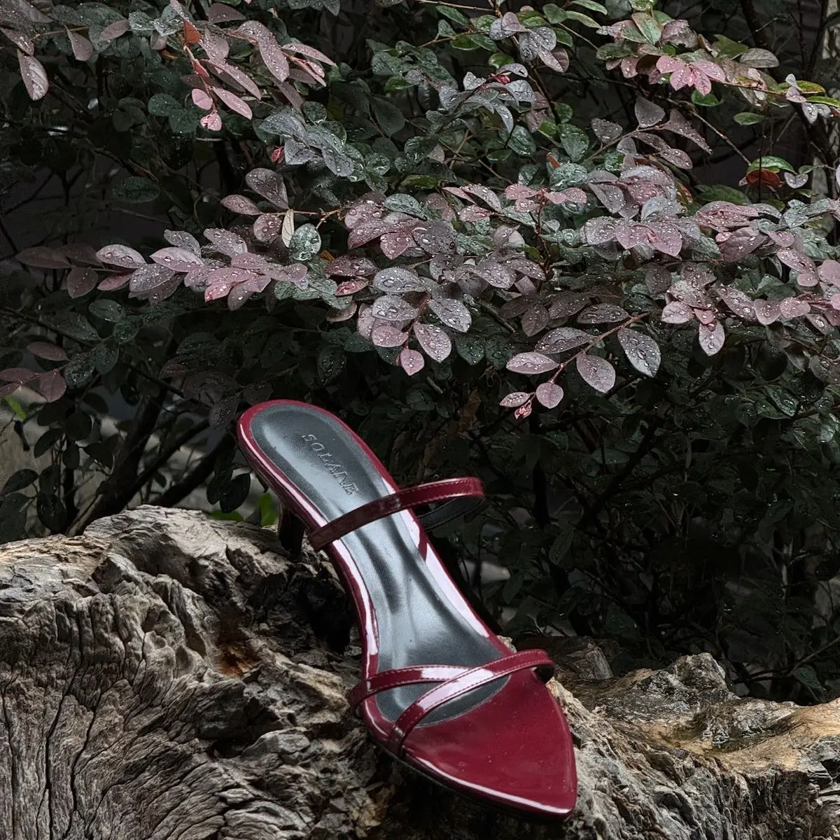 Solane - Blanc Heels | Heels Pesta | Heels Wanita | Kitten Heels