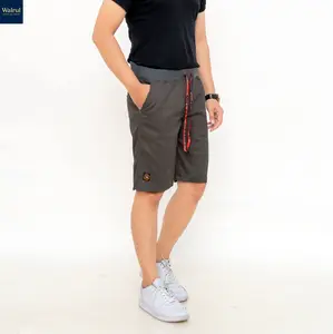 Celana Pendek Polos Fares Karet Rib Premium By Walrul  Katun Combed Premium Stretch Tebal / Chinos Pendek Pria Standart / Celana Pendek / Shorts pants Cowok WALRUL