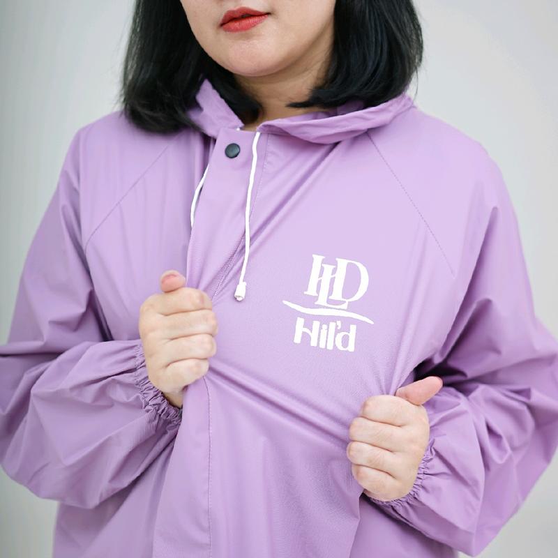 jas hujan setelan jaket celana pria wanita bahan pvc karet anti air waterproof termurah by HILD raincoat original cocok dipakai berkendara disaat musim hujan 8