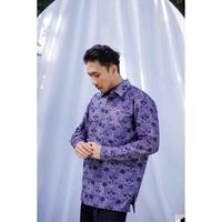 Gambar Batik Fractal Roopa Kemeja Pria Lengan Panjang - S dari Batik Fractal Kota Bandung 3 Tokopedia