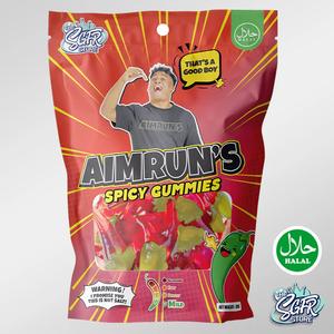 AimRun Spicy Gummies (80g) | Halal Sweet & Spicy Chewy Candy