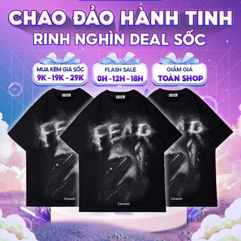 Áo thun The Weird Local Brand Unisex Form Rộng Oversize Tay Lỡ ATK893