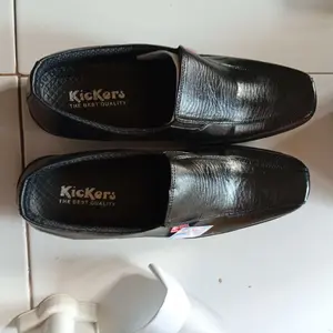 Sepatu Kickers Kerja Fantofel Pria Sepatu Kantor Cowok Keren Sepatu Pantopel Pria Terlaris Pantofel Hitam Pesta Shoes