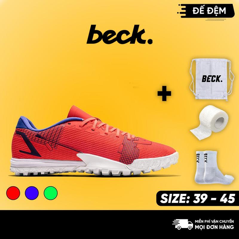 Giày Bóng Đá Mercurial Vapor 14 Academy Đế Đệm, Beck, Đế Đinh TF, Bám Sân, Các Màu Sắc, Sân Cỏ Nhân Tạo