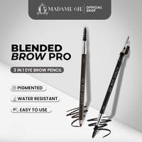 Gambar Madame Gie Blended Brow Pro - Pensil Alis Eyebrow Hitam Pencil Brown - Black dari Madame Gie Cosmetics Kota Administrasi Jakarta Barat 3 Tokopedia