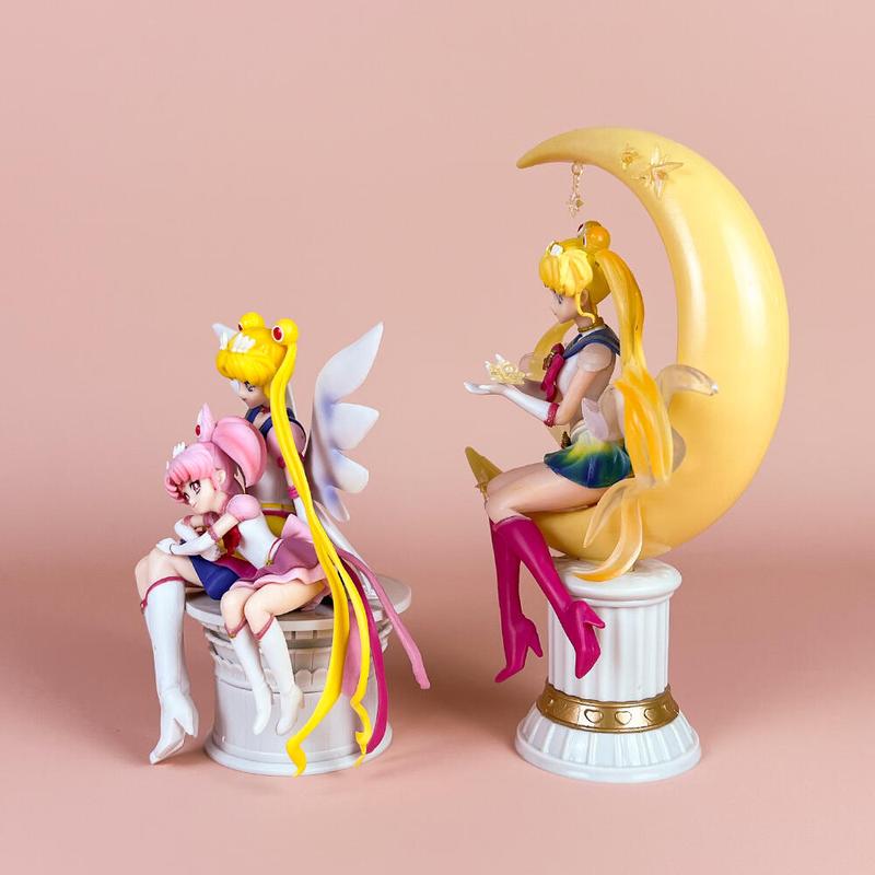 Product Introduction of Đồ Chơi Bé Gái PVC Thủy Thủ Mặt Trăng Anime, Bandai, 22CM, Mô Hình Hành Động Đồ Trang Trí Bánh, Mô Hình Đồ Trang Trí Xe Hơi, Quà Sinh Nhật Cho Trẻ Em, Búp Bê Co Toy 8