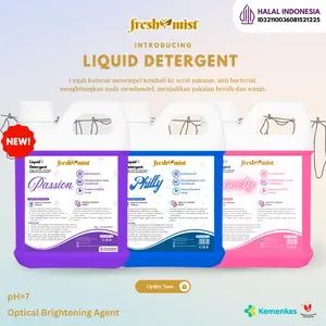 Deterjen Cair FRESH MIST 1liter Penghilang Noda Pembersih Pakaian