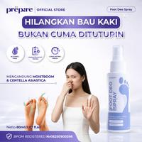 Gambar Prepare Foot Spray Pewangi Penghalus Tumit Pecah dan Kering Pelembut Tumit Kapalan Obat Bau Kaki Perawatan kaki Mencegah Bau | FS dari prepare.id Kota Tangerang 1 Tokopedia