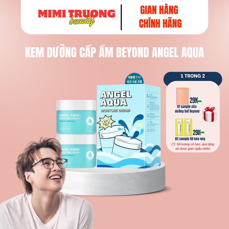 Tun Phạm Hộp Kem dưỡng ẩm Beyond Angel Aqua Moisture Cấp Ẩm Cấp Nước cho làn da