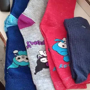(3 dan 6 pasang) kaos kaki kuromi kaos kaki anak ukuran TK/PAUD desain lucu-lucu dan nyaman untuk anak-anak Perempuan tersedia random