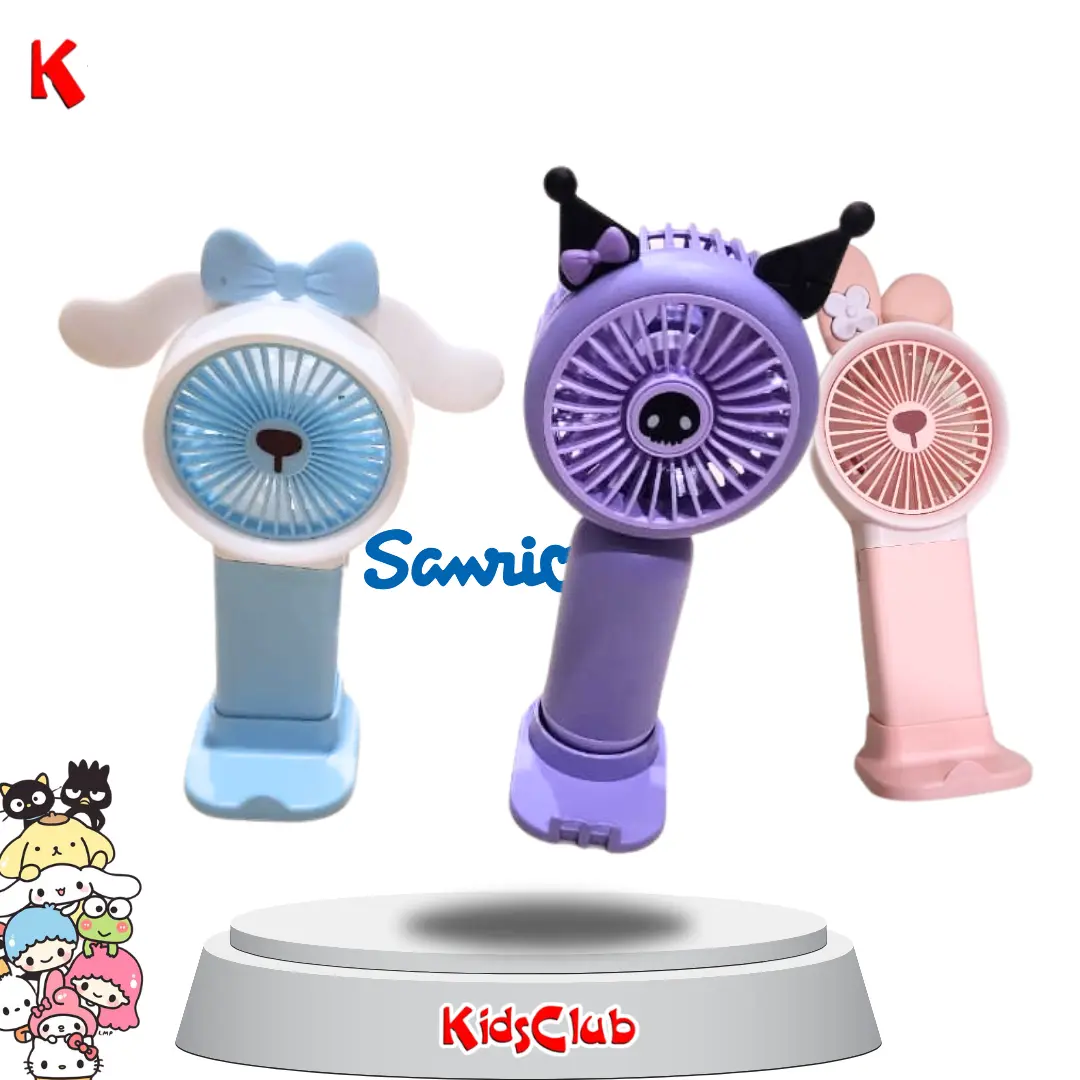 Kipas Portable Sanrio Kuromi Melody Sanrio Cas