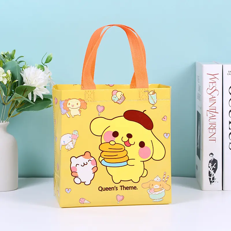 Tas Goodie Bag [10pcs] Spoun Non Woven Model Sanrio 6